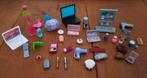Barbie accessoires- laptops/ telefoon/ makeup, Ophalen, Gebruikt, Barbie