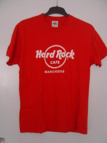 Hard rock cafe rode t-shirt Manchester, maat M beschikbaar voor biedingen