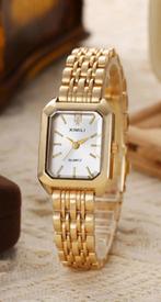 vrouwen horloge verstelbare maat goud mooi, Sieraden, Tassen en Uiterlijk, Overige merken, Overige materialen, Polshorloge, Overige materialen