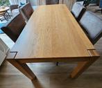 Eetkamertafel, Huis en Inrichting, Tafels | Eettafels, Ophalen, Gebruikt, Rechthoekig, 50 tot 100 cm