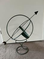Vintage Zonnewijzer Tuindecoratie, Ophalen of Verzenden, Gebruikt, Metaal, Overige typen