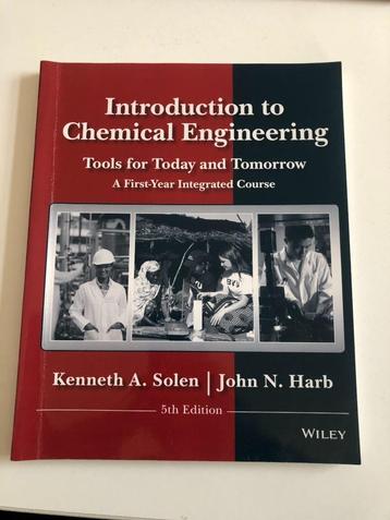 Introduction to Chemical Engineering | 5th edition | Solen