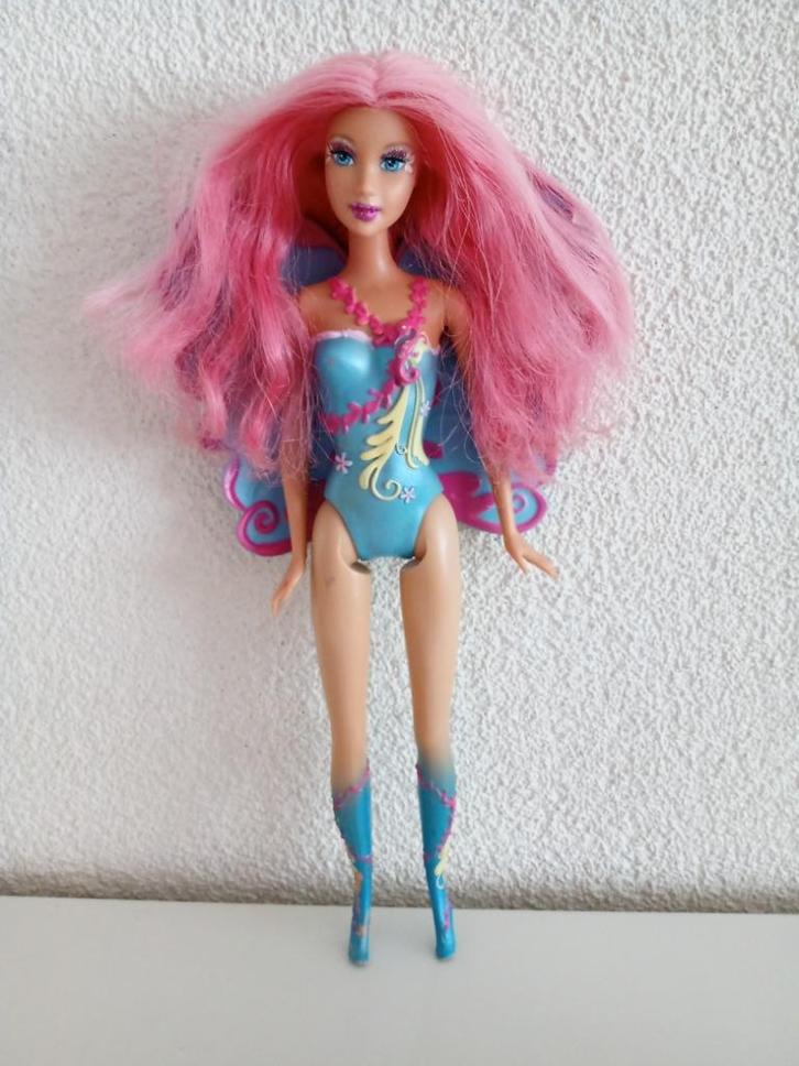 Color-Change Fairy uit de film Barbie Fairytopia Mermaidia, Verzamelen, Poppen, Gebruikt, Pop, Ophalen of Verzenden