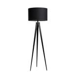Zuiver Tripod Vloerlamp Zwart, Huis en Inrichting, Lampen | Vloerlampen, Ophalen, Zo goed als nieuw, 150 tot 200 cm