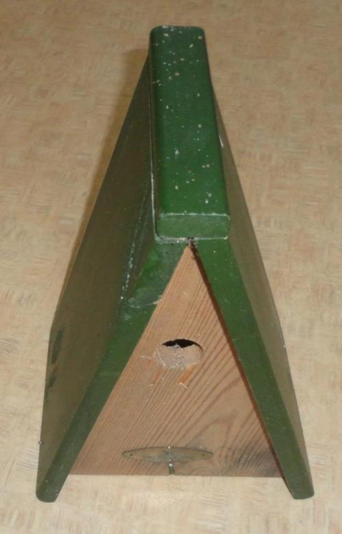 Pimpelmees Nestkast 28 mm (Vogelbescherming Nederland), Tuin en Terras, Vogelhuisjes en Vogelbaden, Zo goed als nieuw, Ophalen of Verzenden