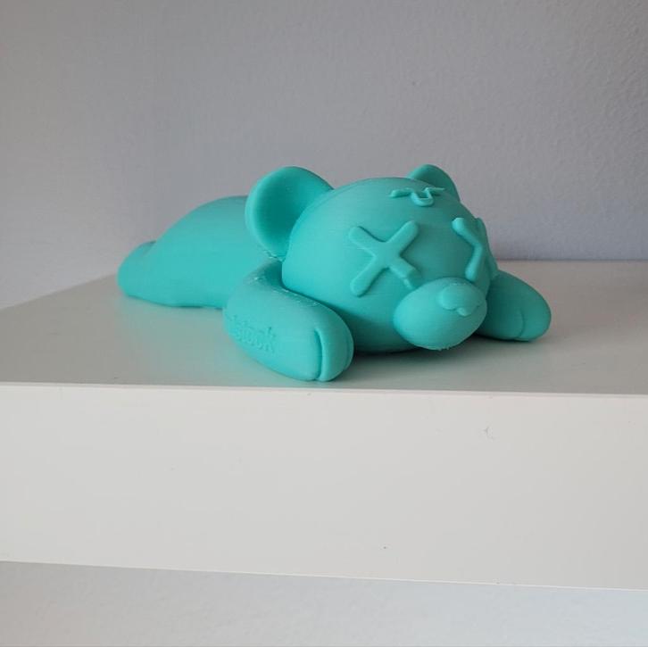 3D design beeldje-Dead Teddy kunstserie Dead Stock XL, Antiek en Kunst, Kunst | Designobjecten, Ophalen of Verzenden