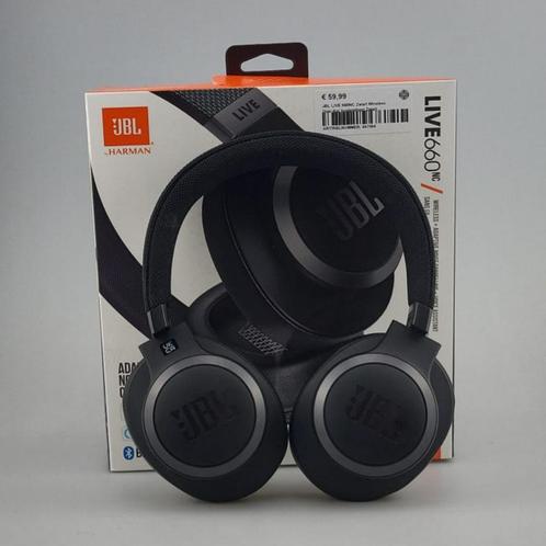 JBL LIVE 660NC Zwart Wireless Over-Ear koptelefoon Zwart, Audio, Tv en Foto, Koptelefoons, Zo goed als nieuw
