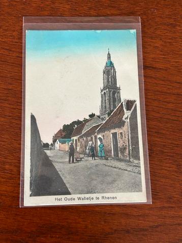 Oude Walletje te Rhenen - Vintage Ansichtkaart beschikbaar voor biedingen