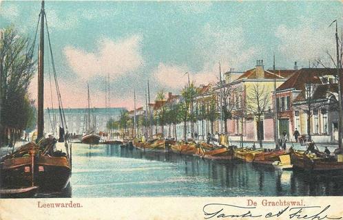 (701-368-043) Leeuwarden De Grachtswal, Verzamelen, Ansichtkaarten | Nederland, Friesland, Verzenden