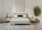LEDIKANT 180X200 BED 180X210 MATRAS 180200, Eenpersoons, Groen, Ophalen of Verzenden, Zo goed als nieuw