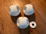 Plafond Spots met 3 spots per bol l 3 Stuks, Ophalen of Verzenden, Zo goed als nieuw, Detector, Sensor of Melder, Rook