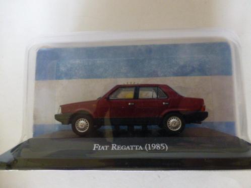 Fiat Regata Sedan 1985 rood, Hobby en Vrije tijd, Modelauto's | 1:43, Nieuw, Auto, Overige merken, Ophalen of Verzenden