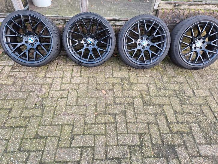 BMW 19 inch Breedset velgen + zomer banden, Auto-onderdelen, Banden en Velgen, Velg(en), Zomerbanden, 19 inch, Ophalen of Verzenden