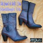 MJUS nieuwe leren enkellaarzen maat 42, Kleding | Dames, Schoenen, Hoge laarzen, Overige kleuren, Nieuw, Ophalen of Verzenden