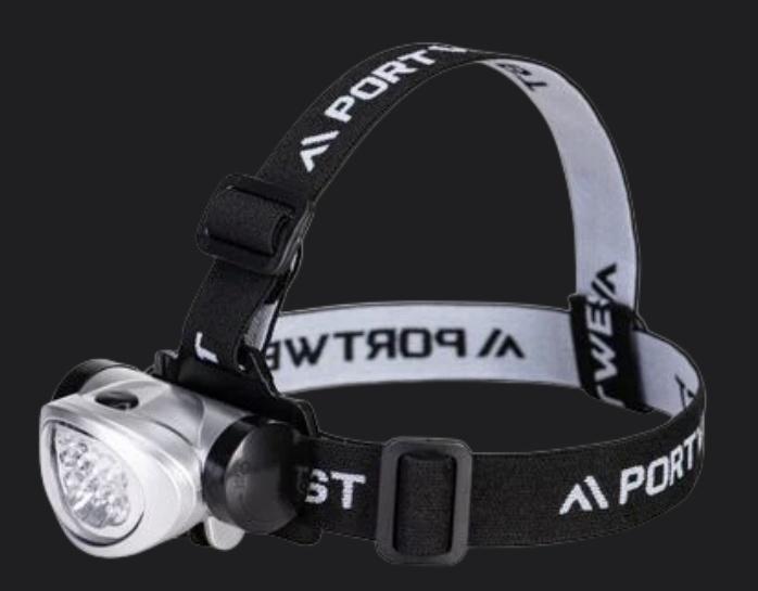 Portwest LED HeadLight PA50, Tuin en Terras, Werkkleding, Nieuw, Heren, Handschoenen, Ophalen of Verzenden