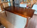 Eikenhouten tafel, Huis en Inrichting, Tafels | Eettafels, 200 cm of meer, Zo goed als nieuw, Vijf personen of meer, Rechthoekig