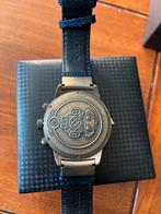 Alpha Sierra Horloge - Stoer en Nieuw!, Overige merken, Leer, Staal, Polshorloge