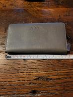 Grijze Loulou Portemonnee - Groot Formaat, Sieraden, Tassen en Uiterlijk, Portemonnees, Ophalen of Verzenden, Grijs, Overige merken