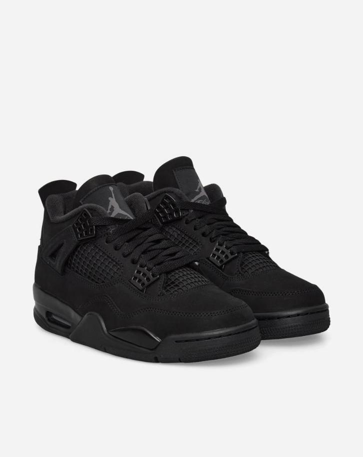 Air Jordan 4 Retro Black Cat 2025– Maat 40–Nieuw + Pre-order, Kleding | Heren, Schoenen, Nieuw, Sneakers of Gympen, Zwart, Ophalen of Verzenden