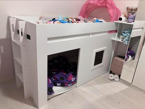 Vipack halfhoogslaper, Kinderen en Baby's, Kinderkamer | Stapelbedden en Hoogslapers, Gebruikt, Halfhoogslaper, Ophalen