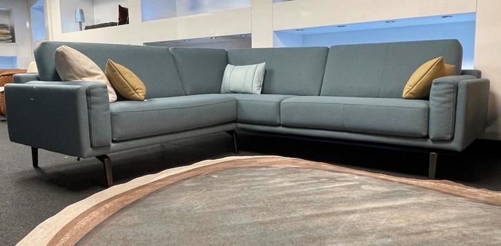 SALE Leolux Bellice hoekbank ploegwool nw €11400,-!, Huis en Inrichting, Banken | Bankstellen, Nieuw, Vierpersoons of meer, 150 cm of meer
