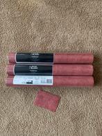 Vliesbehang - 3 rollen - Terra kleur, Ophalen of Verzenden, Rood