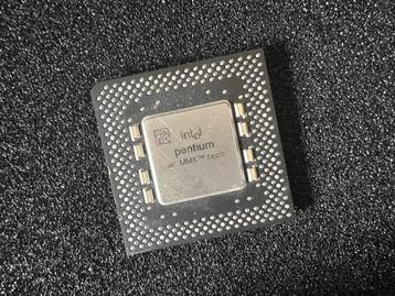 Intel Pentium MMX 133MHz, processor voor de verzamelaar beschikbaar voor biedingen