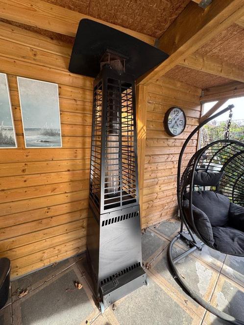 Pellet Terrashaard Etna (pellettheather), Tuin en Terras, Tuinhaarden, Zo goed als nieuw, Ophalen