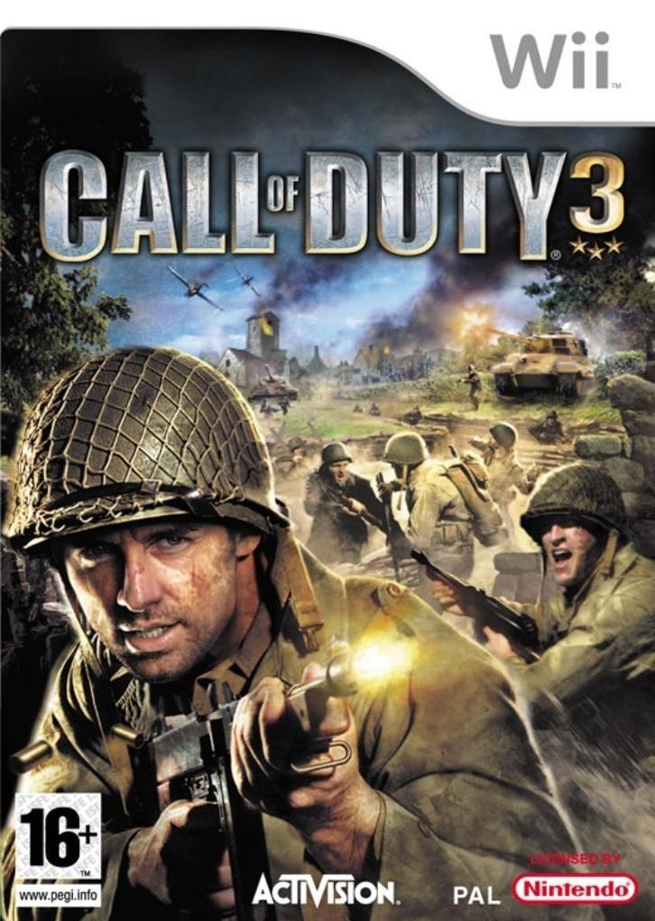 Call of Duty 3 Wii – Slechts €7,99 bij GameshopX nl!, Spelcomputers en Games, Games | Nintendo Wii, Zo goed als nieuw, Shooter