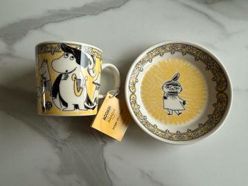 Arabia  Scope Moomin Opera set: mok + bord (Little My) beschikbaar voor biedingen