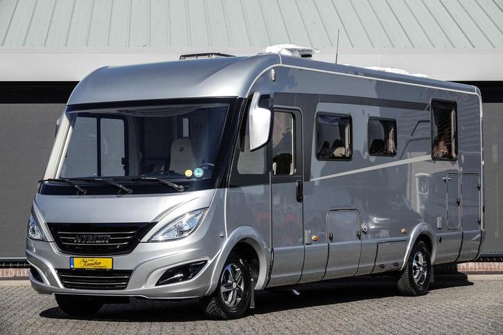 Hymer B 708 SL 180Pk Aut. | Levelsysteem | Lithium Accu's |, Caravans en Kamperen, Campers, Bedrijf, tot en met 4, Integraal, Hymer