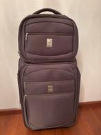 Delsey Expandable Koffer met Reistas, Ophalen of Verzenden, Zo goed als nieuw, Overige materialen, 35 tot 45 cm