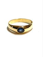 18k gouden ring met saffier, ., Ophalen of Verzenden, ., Met edelsteen