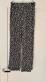 Ganni broek zomer pantalon print XS 34 navy blauw, Verzenden, Maat 34 (XS) of kleiner, Blauw