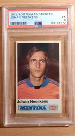 WK 1978 Psa JOHAN NEESKENS, Ophalen of Verzenden, Zo goed als nieuw, Meerdere stickers
