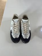 Maison Margiela Navy Paint Sneakers, Kleding | Heren, Ophalen of Verzenden, Zo goed als nieuw, Blauw