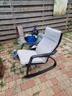 Relax stoel , klapbed# camping # logeerbed, Salontafel, Ophalen, Zo goed als nieuw