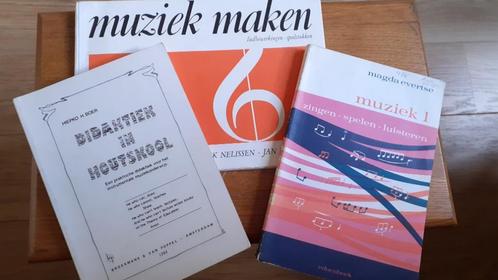 3 boeken / muziek maken, didaktiek, zingen-spelen-luisteren, Boeken, Muziek, Gelezen, Overige onderwerpen, Ophalen of Verzenden
