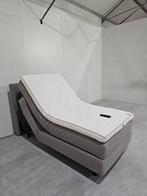 Auping  Boxspring 100x210 Elektrisch M3 + Prestige Topper, Ophalen of Verzenden, Zo goed als nieuw, Tweepersoons, 210 cm