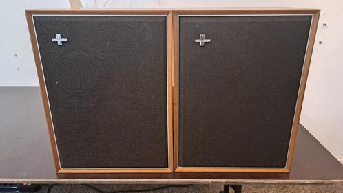 Philips RH426 vintage luidsprekers, Audio, Tv en Foto, Luidsprekers, Gebruikt, Front, Rear of Stereo speakers, Minder dan 60 watt