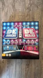 Bordspel de jongens tegen de meisjes, Hobby en Vrije tijd, Gezelschapsspellen | Bordspellen, Ophalen of Verzenden, Zo goed als nieuw