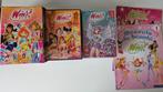 Winx Club DVDs en Boekjes bundle pakket seizoen 2 en 3 ZGAN, Zo goed als nieuw, Verzenden