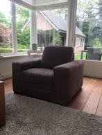 TE KOOP: mooie, z.g.a.n. fauteuil (Samos) van Goossens, Ophalen, Stof, 75 tot 100 cm, Zo goed als nieuw