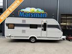 Hobby De Luxe 545 KMF Stapelbed + Douche, Dwarsbed, Schokbreker, Hobby, Treinzit
