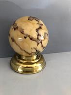 Plafondlamp - art deco, Huis en Inrichting, Ophalen of Verzenden, Gebruikt, Glas, Art deco