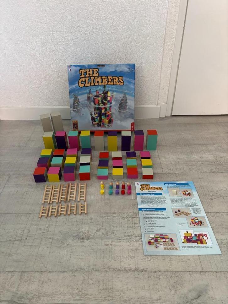 Compleet! 999 Games The Climbers (breinbreker), Hobby en Vrije tijd, Gezelschapsspellen | Bordspellen, Zo goed als nieuw, Een of twee spelers