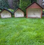 Vogelkooi vogelhok vogelhuisjes 3 stuks, Ophalen, Zo goed als nieuw, Hout, Vogelkooi