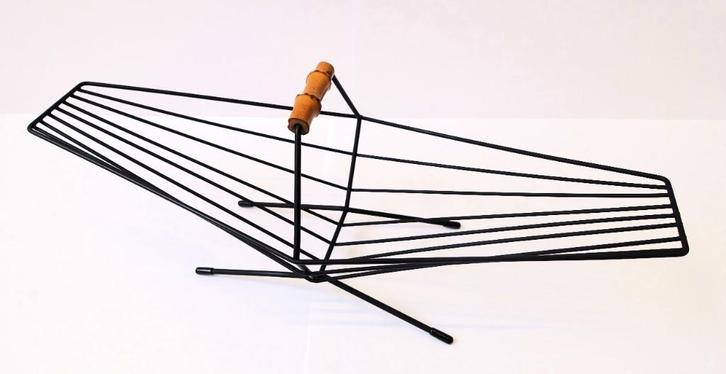 Vintage fruitschaal Pilastro jaren *50 bamboe draadstaal, Huis en Inrichting, Woonaccessoires | Schalen en Manden, Gebruikt, Ophalen of Verzenden