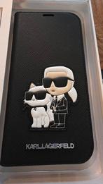 Karl Lagerfeld iPhone 14 Pro flipcover Nieuw, Ophalen of Verzenden, Nieuw, IPhone 14 Pro, Frontje of Cover