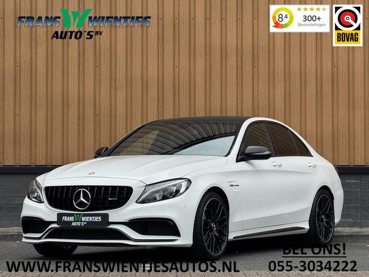 Mercedes-Benz C-Klasse C63 AMG | 19" Lichtmetaal | Camera |, Auto's, Mercedes-Benz, Bedrijf, Te koop, C-Klasse, ABS, Achteruitrijcamera